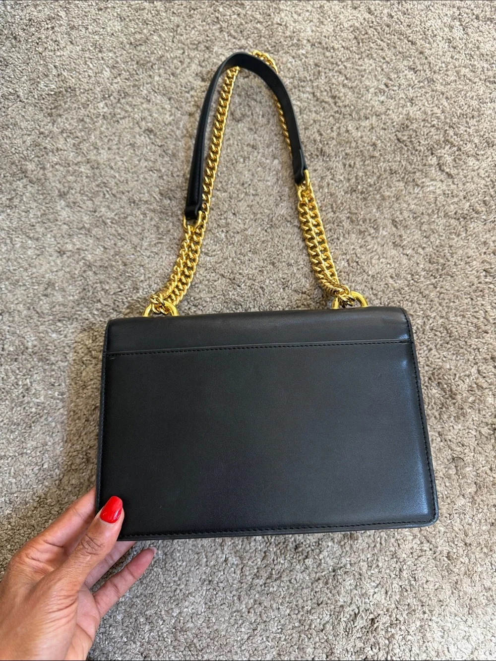JW PEI Ashlie Crossbody Bag in W/ Gold Hardware